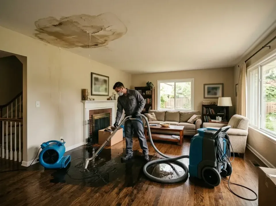 attic-pipe-burst-ceiling-drip-008 — frequently asked questions, Water Damage Restoration & Carpet Care in Upland, CA